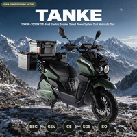 Electric Motorcycle 1000W 1500W 72V 60km/h Dual Hydraulic Disc Brake OEM ODM Factory 120-70-12 Wide Tire CE Sport Racing Adults
