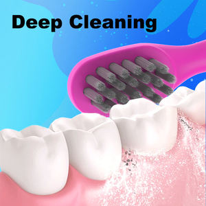 Compatible avec la brosse à dents électrique Burst, poils souples pour enfants 3-6-12 ans, protection des dents <span class=keywords><strong>ultra</strong></span>-fine de la petite tête - Product Image 4