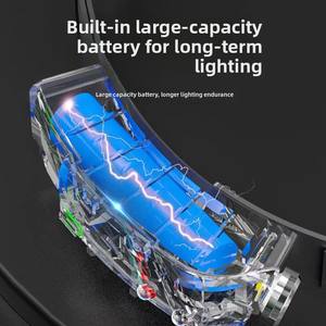 Promotion : Phare LED 6V avec fonction d'induction par ondes, indice de protection IP65, faisceau réglable jusqu'à 50 m, lampe de <span class=keywords><strong>camping</strong></span> portable pour voiture - Product Image 3