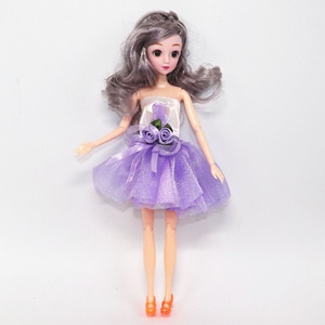 Nuova Bellissima Bambola Dolce da 30 cm (11 Pollici) con Vestito Floreale Rosso, Blu <span class=keywords><strong>e</strong></span> Rosa, Set Moda per Bambine con Tutù Intercambiabile <span class=keywords><strong>e</strong></span> Accessori - Product Image 4