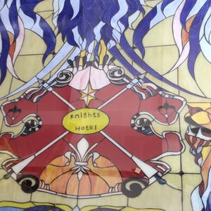 กระจกสีลายเทวดาขนาดใหญ่แบบกำหนดเองสำหรับตกแต่งหน้าต่างโบสถ์ โครงสร้างแข็งแรง ผลิตในจีน สำหรับตกแต่งประตูและผนัง - Product Image 5