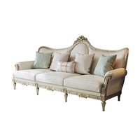 Ensemble de canapés en cuir microfibre de style français en forme de U, personnalisable, pour salon, nouvelle collection 2026, style européen, en bois massif haute densité