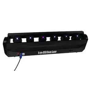 500MW RGB 3 in 1 Tri-color laser arrows high power 2W 6 eyes entertainment moving laser for dj disco