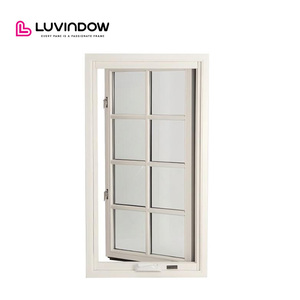 Fenêtres modernes en <span class=keywords><strong>baie</strong></span> à triple volet en bois Beau cadre étroit Allemagne Quincaillerie inclinable Design tournant pour hôtel Jardin Horizontal - Product Image 6
