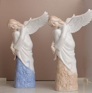 Style européen moderne maison salon TV armoire à vin décoration céramique ailes d'<span class=keywords><strong>ange</strong></span> cadeau <span class=keywords><strong>poterie</strong></span> et émail Genre - Product Image 1