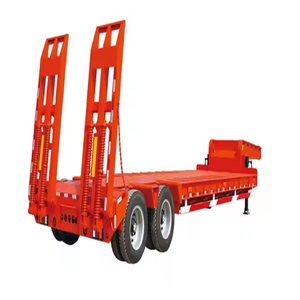 Semirremolque de Plataforma Baja de 5 Ejes con Alta Capacidad de Carga para Transporte de Equipo Pesado - Product Image 4