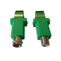 Nodo Óptico Pasivo Mini CATV FTTH YOGEL Verde 1310/1490/1550nm con Filtro de 1550nm, Conector de 75 M, Sin Fuente de Alimentación