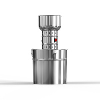 Broyeur d'aliments pour bétail en acier inoxydable, machine à moudre le maïs 30L 40L