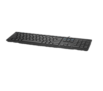 For Dell KB216 Ergonomic Optical Wired USB Keyboard Black for Desktop New