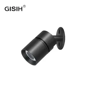 GISIH JX2014 hot sale 360D rotating 1W MILI display case LED spotlight jewelry and watch museum lighting fixtures