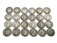 (1892P-1915P) Pièces commémoratives américaines de type demi-dollar, en laiton émaillé, style antique - Cadeaux, décoration d'intérieur