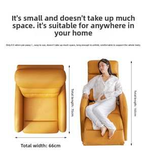Silla de masaje mecedora reclinable eléctrica de cabina individual moderna, muebles multifuncionales para el hogar para ancianos, chaise lounge para sala de estar - Product Image 5