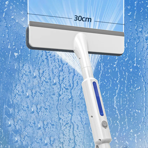 Essuie-glace extérieur de fenêtre de grande hauteur de ménage de nettoyant pour vitres rétractables avec <span class=keywords><strong>lave</strong></span>-éponge de pulvérisation - Product Image 1