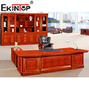 Ekintop โต๊ะทำงานไม้หรูหรามีการออกแบบข้อกำหนดของโต๊ะเฟอร์นิเจอร์สำนักงาน - Product Image 4