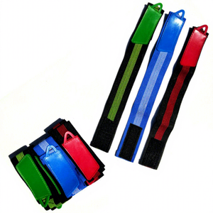 Bicycle Leg Straps Non-Slip <b>Elastic</b> Hook Loop Closure Unisex Cycling Gear - Product Image 1
