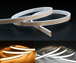 Dc 12V 24V Cob Neon Led Strip Licht 480 Leds Hoge Dichtheid Ra90 3000K 4000K 6000K 9W Ip67 Warm Wit Cob Licht Led