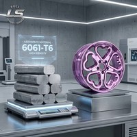 Rines Personalizados en Forma de Corazón Forjados de 18 y 19 Pulgadas con Acabado Espejo Morado para Pors-che Mini-Cooper B-M-W - Rines Premium LS Bespoke