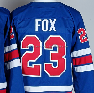 准备发货 美国冰球队 Jack Eichel Royal 2026 主场最佳品质缝制球衣 - Product Image 3