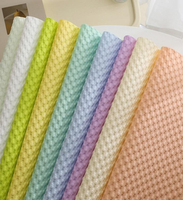 Papier d'emballage pour bouquets de fleurs imperméable et épaissi en gros, papier crème gaufré en relief tridimensionnel