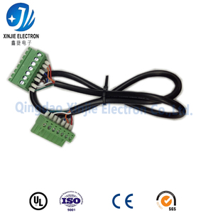 Kabel Harness Terminal Hijau 7Pin Custom, Kabel Transmisi Sinyal Kontrol Industri, Kabel Multi-core Bersertifikasi UL - Product Image 4