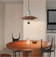 Lampe UFO, luminaire suspendu pour restaurant, lampe suspendue rétro américaine pour chambre à coucher, lampe suspendue de style médiéval pour bar