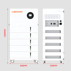 ระบบจัดเก็บพลังงานแสงอาทิตย์แบบไฮบริดสำหรับบ้าน 51.2V 500Ah ออลอินวัน แรงดันสูง แบบต่อพ่วงได้ มาตรฐาน IP65  48V 300Ah 400Ah 15kWh 25kWh - Product Image 3
