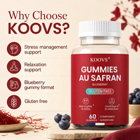 ACORN OEM Gummies au Safran Sans Sucre pour Femmes – Compléments pour le Soutien de l'Humeur
