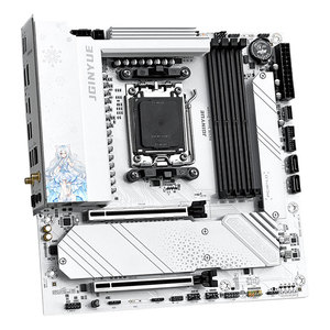 Tarjeta Madre JGINYUE <span class=keywords><strong>B650E</strong></span> Snow Dream, Socket <span class=keywords><strong>AM5</strong></span>, 4x DDR5 UDIMM, Capacidad Máxima de Memoria de 192GB para Computadora de Escritorio - Product Image 6