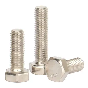 Factory low price 304 stainless steel outer hexagon screw hollow-face mask machine hole bolts