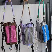 Sac bandoulière de luxe léger pour l'extérieur 2026 – Matière en tissu respirant, personnalisable, cadeau pour fille