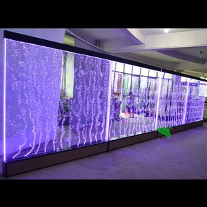 Colorido interior Led acrílico agua burbuja pared pantalla <span class=keywords><strong>Pub</strong></span> habitación divisor Bar y salón muebles - Product Image 6