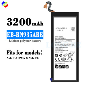 แบตเตอรี่โทรศัพท์มือถือ 3200mAh รุ่น EB-BN935ABE สำหรับ Samsung <span class=keywords><strong>Note</strong></span> 7, Note7 Duos, <span class=keywords><strong>Note</strong></span> <span class=keywords><strong>FE</strong></span>, <span class=keywords><strong>Note</strong></span> Fan Edition และ <span class=keywords><strong>Note</strong></span> 7 N935 - Product Image 3
