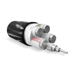 Cavo di alimentazione 0.6/1kV YJLV a bassa tensione con isolamento XLPE in rame puro/alluminio 3*50mm², ignifugo e resistente al fuoco. - Product Image 2