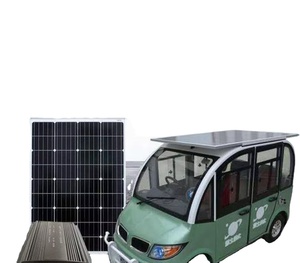 Controlador Solar Eléctrico de 300W para Vehículos Eléctricos y Triciclos, con Panel de Generación Solar de 48V/60V/72V y Carga de Batería Tipo MPPT - Product Image 1