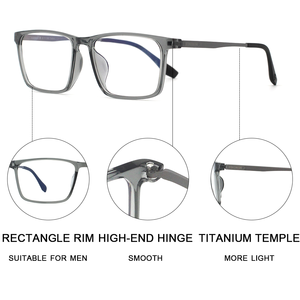 Levelnine 75122 Stylish hình chữ nhật toa TR90 Kính optic Eyewear quang học kính cảnh tượng <span class=keywords><strong>Frames</strong></span> cho mắt kính - Product Image 3