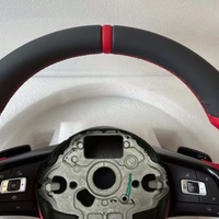 Accessoires Volkswagen VW, volant entièrement en cuir pour Polo Golf 6 GTD Jetta Tiguan Passat B7 B8 GTI GTI R GTD Golf7 Mk7