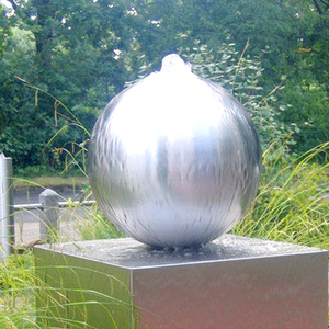 <span class=keywords><strong>Fontana</strong></span> d'Acqua Sferica in Acciaio Inox per Esterni, Grande Statua Artistica in Metallo, <span class=keywords><strong>Fontana</strong></span> d'Acqua in Acciaio Inossidabile - Product Image 2