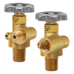 Válvulas para Cilindros de Oxígeno, Argón, Nitrógeno y Dióxido de Carbono CGA540/CGA320/CGA580, Cabezales de Válvula Angular - Product Image 5