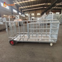 Chariot de transfert de porcelets, chariot de manutention de porcelets, chariot de transport d'aliments pour porcs, équipement d'élevage porcin, fabricant sur mesure