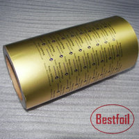 Emballage en feuille d'aluminium thermo-scellable adapté aux encres à base d'UV/d'eau/dissolvant