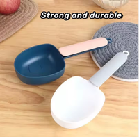 Cuillère multifonctionnelle pour farine, lait en poudre et riz, cuillère à long manche pour nourriture pour animaux, cuillère à nourriture pour chats, cuillère doseuse pour animaux