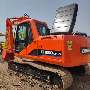 Offre Spéciale : Excavatrice sur pneus Doosan DH150W-7 d'occasion, également disponible en modèles Doosan DX150W, DX150W-9C, DH150W-7 – Matériel de terrassement à prix réduit - Product Image 2