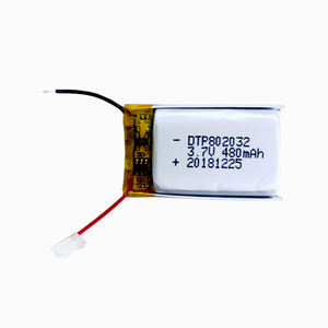 Lipo battery <span class=keywords><strong>3</strong></span>,7 v 480mah for 3D intelligent Robot - Product Image 1