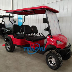 تصميم جديد احترافي مخصص ببطارية ليثيوم للصيد <span class=keywords><strong>2</strong></span> + 1 عربة جولف مقاعد - Product Image 5