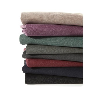 <span class=keywords><strong>Pull</strong></span> en coton 360g, version ample à épaules tombantes, col rond, manches longues, uni, délavé - Product Image 2