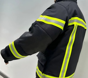 Combinaison anti-feu EN469 en aramide Nomex, vêtements de lutte contre l'incendie pour pompiers, combinaison de <span class=keywords><strong>pompier</strong></span>, <span class=keywords><strong>uniforme</strong></span> de <span class=keywords><strong>pompier</strong></span> - Product Image 4