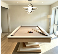 Table de billard snooker professionnelle 9ft 8ft 7ft 3-en-1 multifonctionnelle convertible pour club, bar, maison