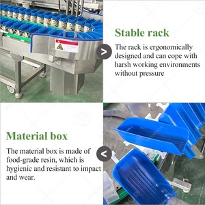 Sống tôm cá kích thước học sinh lớp phân loại SORTER máy và hệ thống - Product Image 6