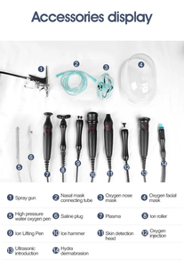 Máquina de Limpieza <span class=keywords><strong>Facial</strong></span>, Terapia de Oxígeno, Aqua-peeling, Hidrodermoabrasión, Máquina de Belleza - Product Image 6
