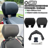 Adapté aux modèles Yamaha XMAX 300 2023-2025, modification du siège passager arrière de moto avec dossier en alliage d'aluminium